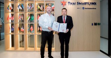 จากซ้ายไปขวา: คุณ Martynas Grigas, Board of Director of Thai SmartLynx และ คุณสุทธิพงษ์ คงพูล ผู้อำนวยการสำนักงานการบินพลเรือนแห่งประเทศไทย (CAAT)